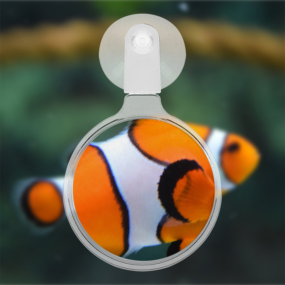 Aquarium Plant Delivery - 2Pcs Aquarium Magnifying Glass Suction Cup