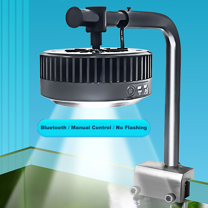 Planted Aquarium Algae Remover - Jebao Smart Bluetooth Fish Tank Light