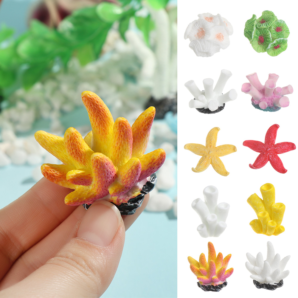 Aquarium Planting Ideas - Artificial Coral Fish Tank Ornaments Simulation