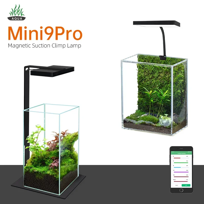 Planted Aquarium Pendant Light - WEEK AQUA Mag Pro USB Nano