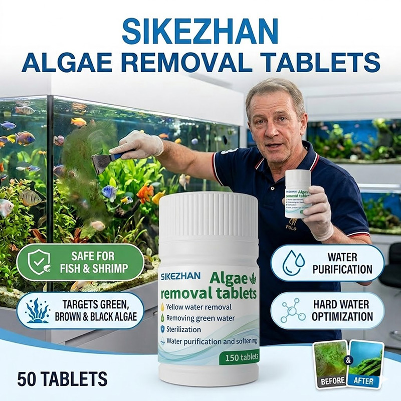 Planted Aquarium Algae Remover - Fast Algae Remover Tablets Fish Tank
