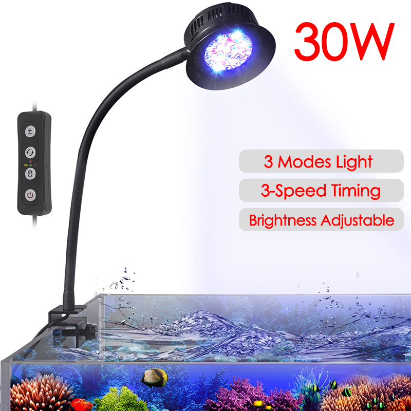 Planted Aquarium Pendant Light - 30W Aquarium Fish Tank Sea Water