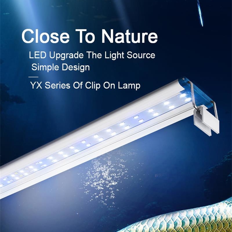 Planted Aquarium Pendant Light - Extensible Waterproof Clip on Lamp For