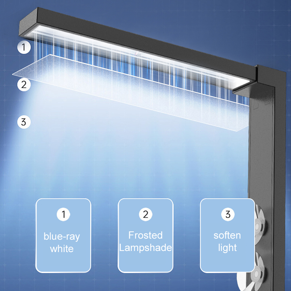 ABS Small Fish Bowl LED Light  - Planted Aquarium Pendant Light ulasan dan harga