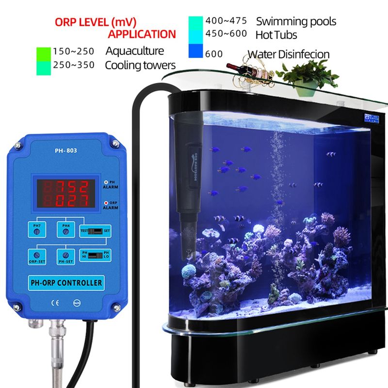 A01E-Digital 2&1 PH ORP Monito - Planted Aquarium Ph ulasan dan harga