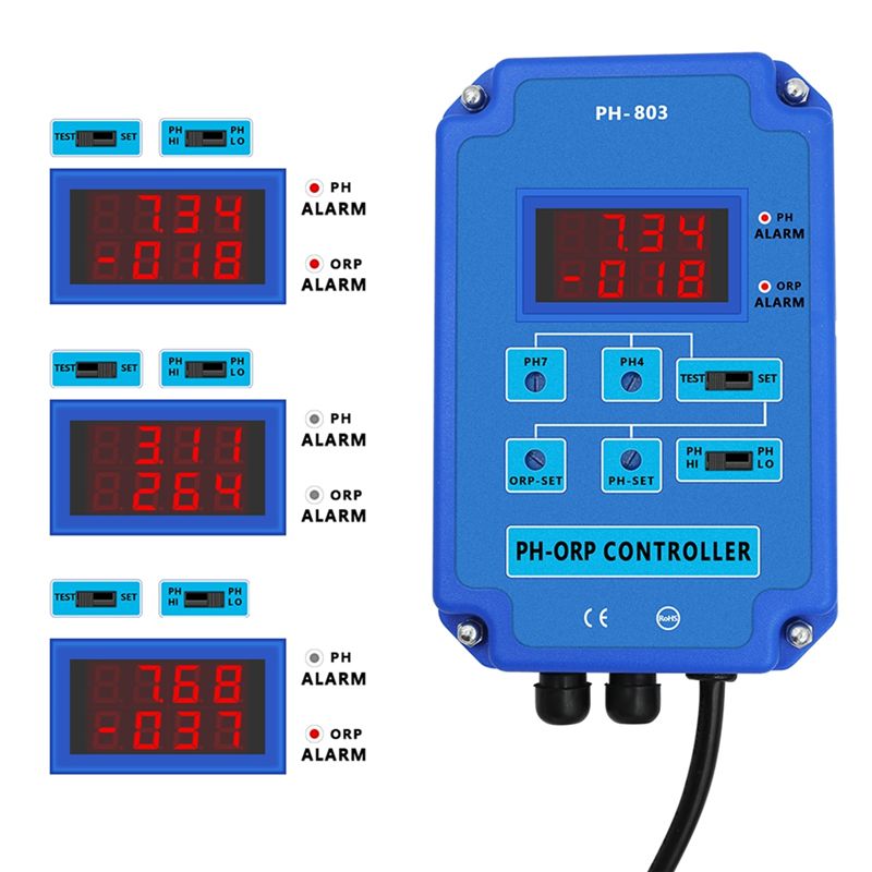 A01E-Digital 2&1 PH ORP Monito - Planted Aquarium Ph ulasan dan harga