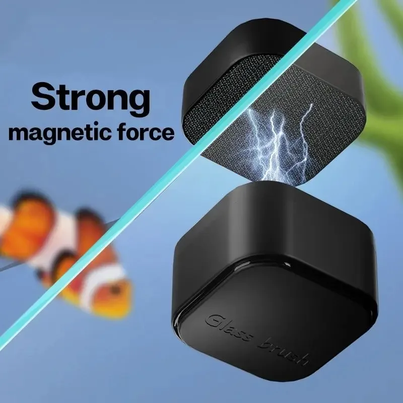 Mini Square Magnetic Brush Aqu - Planted Aquarium Cleaning ulasan dan harga