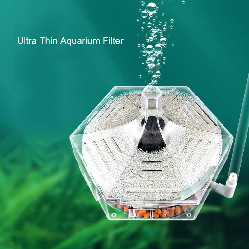 Super Thin Aquarium Fish Tank  - Aquarium Planted Filter ulasan dan harga