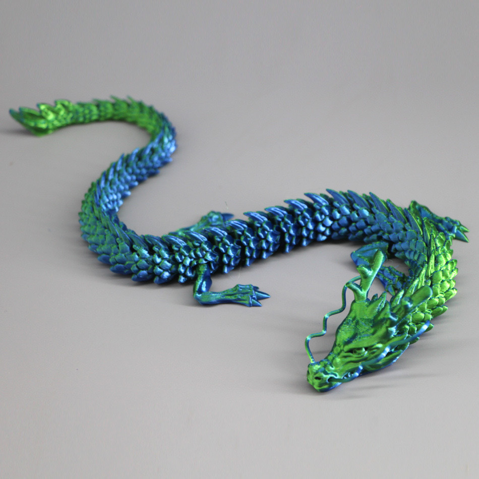 3D Printed Conjoined Dragon Or - Aquarium Plant Display ulasan dan harga