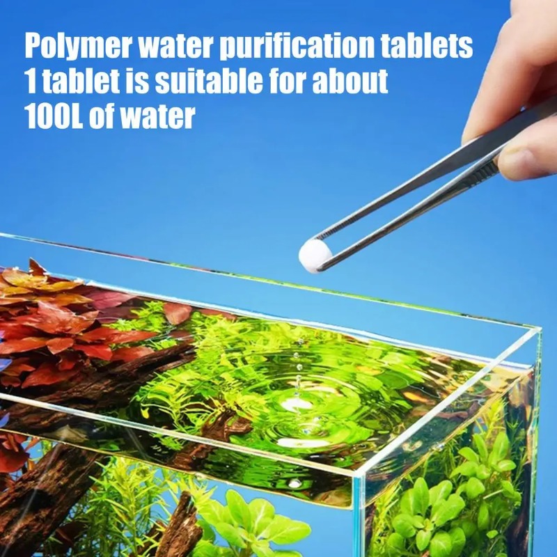 Aquatic Water Purification Tab - Planted Aquarium Algae Remover ulasan dan harga