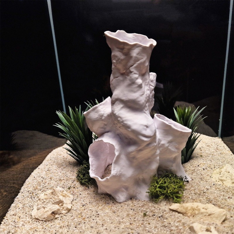 Hot Sale 3D Printed Coral Tunn - Planted Aquarium For Betta ulasan dan harga