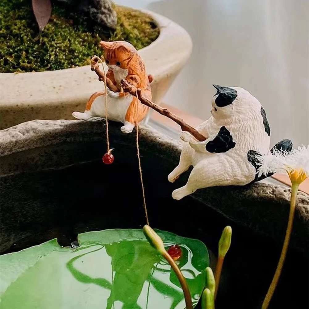 1-5PCS Fishing Cat Aquariums D - Aquarium Planting Ideas ulasan dan harga