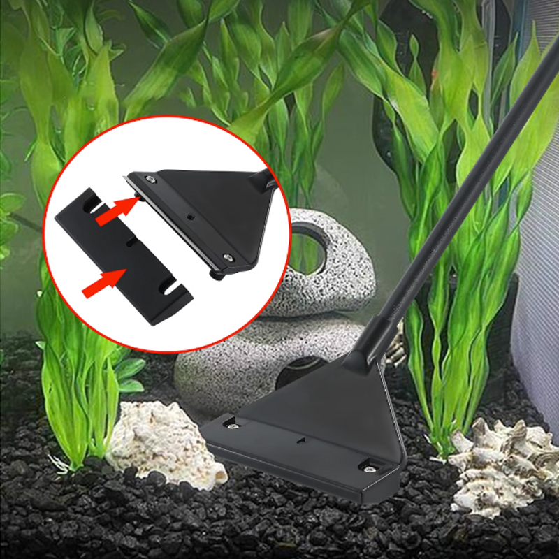 Aquarium Stainless Steel Fish  - Planted Aquarium Algae Remover ulasan dan harga