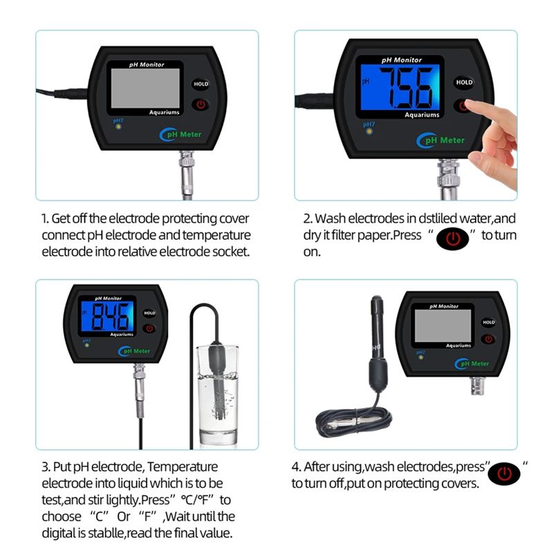 M12K-PH Meter Online PH Monito - Planted Aquarium Ph ulasan dan harga