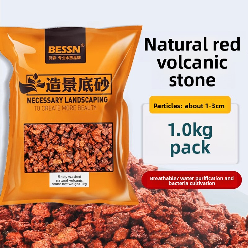 BESSN Volcanic Rock Aquarium S - Aquarium Plant Gravel ulasan dan harga