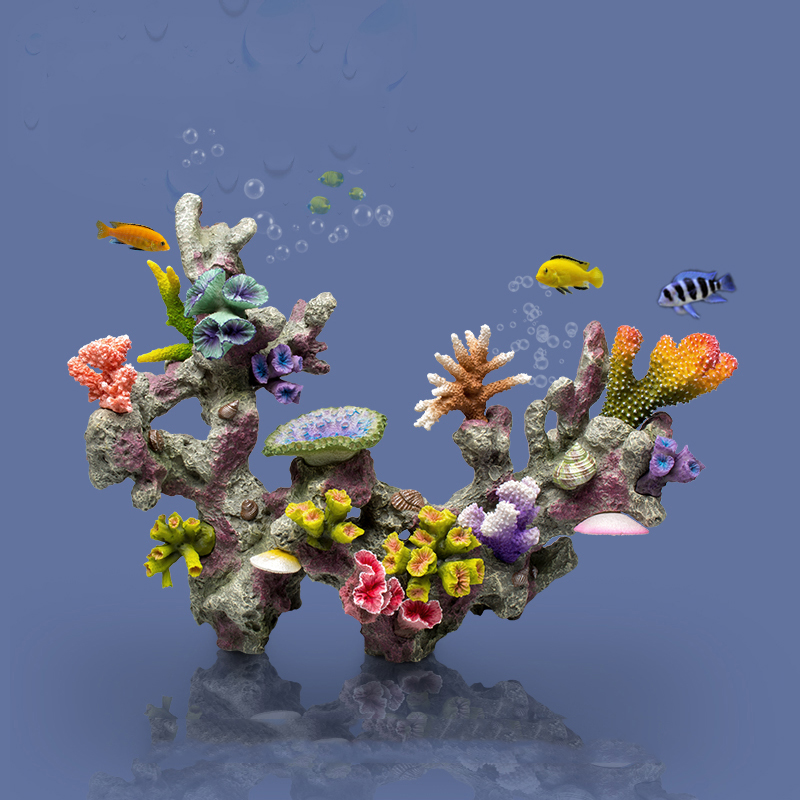 Betta Fishbowl Ornaments Large - Planted Aquarium For Betta ulasan dan harga
