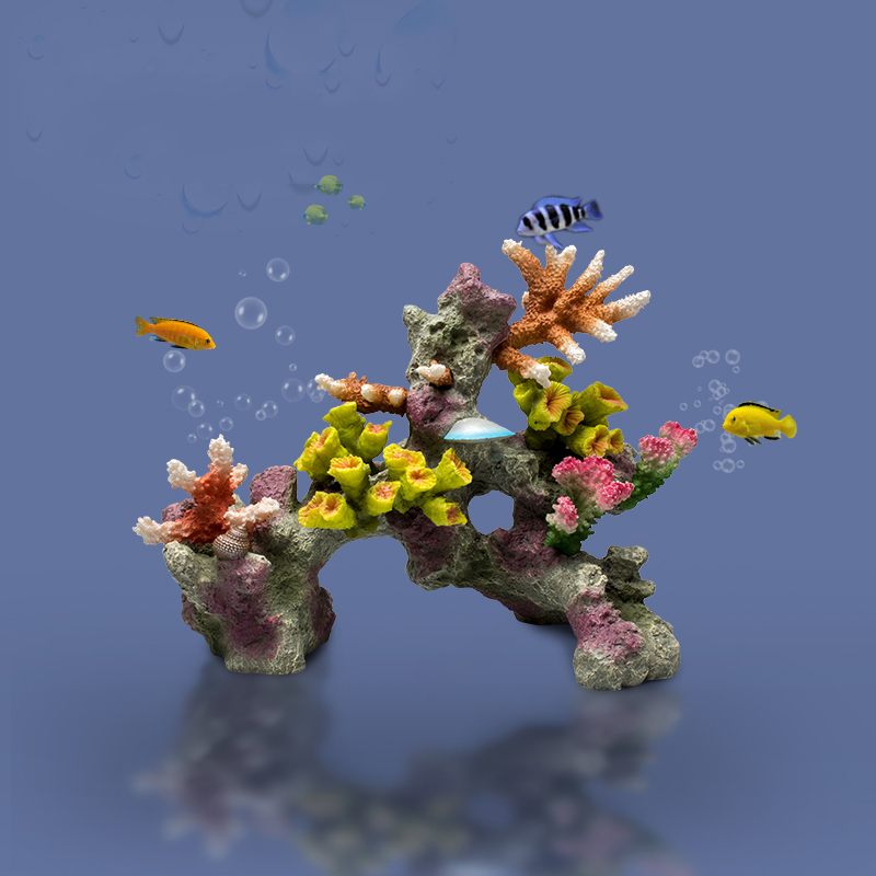 Betta Fishbowl Ornaments Large - Planted Aquarium For Betta ulasan dan harga
