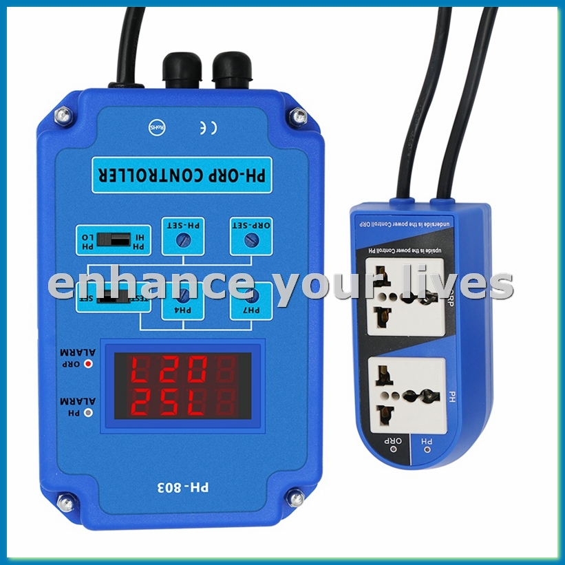 Digital 2&1 PH ORP Monitor Red - Planted Aquarium Ph ulasan dan harga