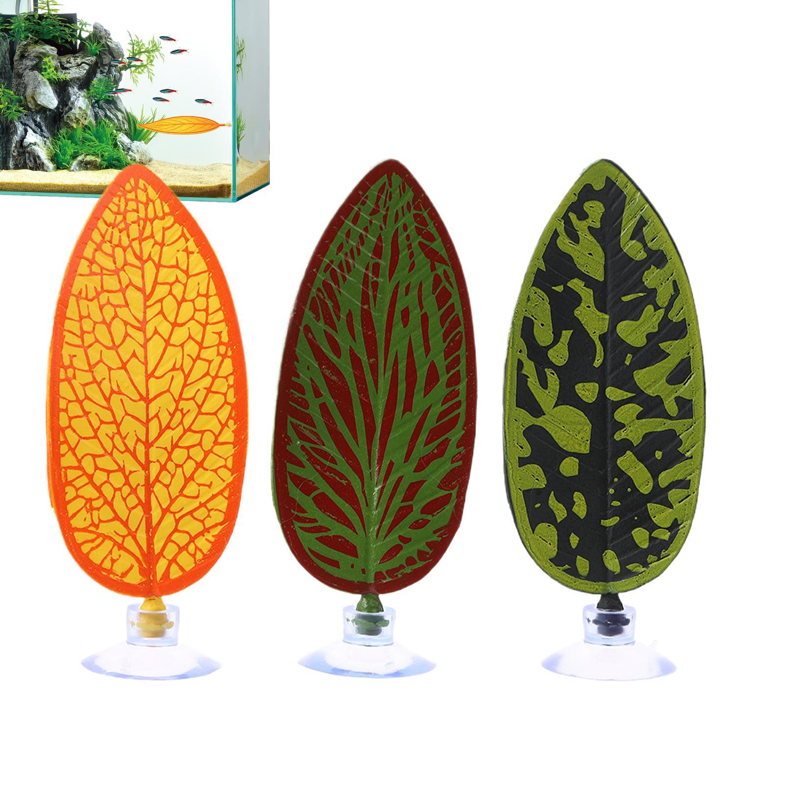 3Pcs Artificial Aquarium Leaf  - Planted Aquarium For Betta ulasan dan harga