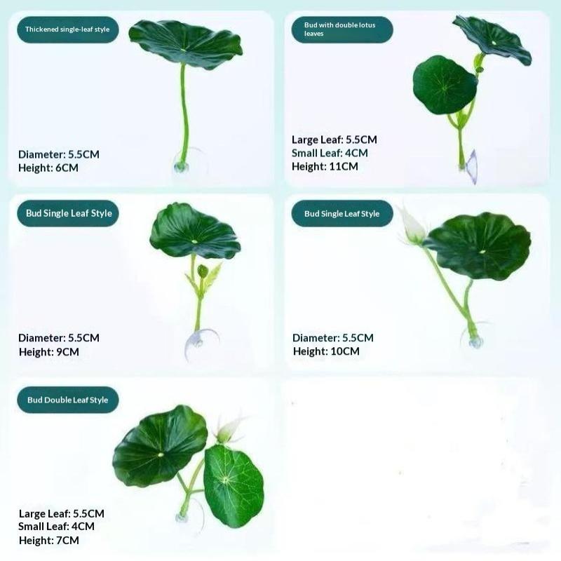 1Pc Green Leaf Betta Fish Hamm - Planted Aquarium For Betta ulasan dan harga