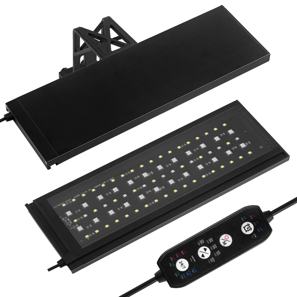24/7 Aquarium Full Spectrum Li - Aquarium Plant Growth Light ulasan dan harga