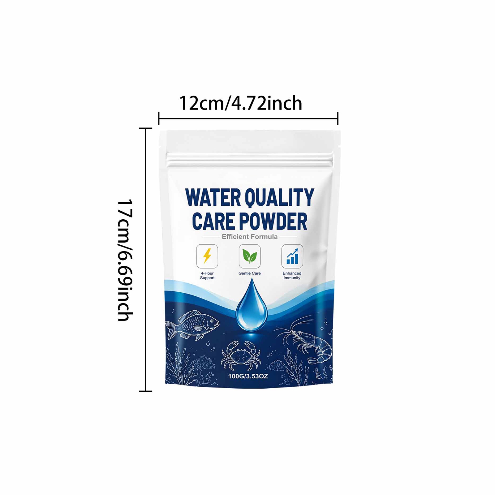 1/2/3/5PCS Fish Tank Water Cla - Aquarium Plant Fertilizer ulasan dan harga