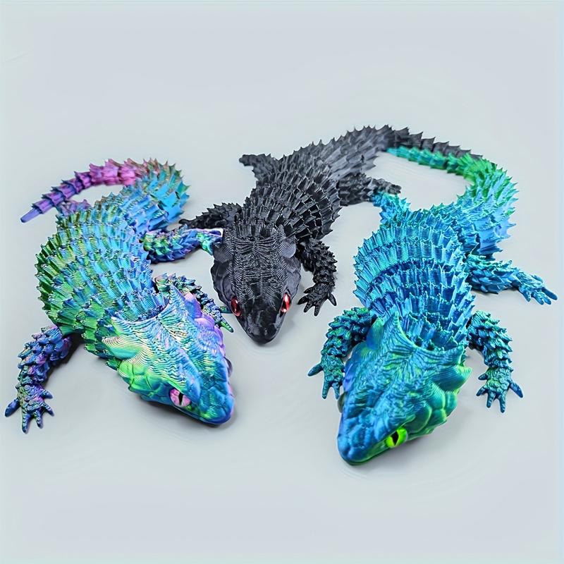 3D Printed Conjoined Lizard St - Aquarium Plant Display ulasan dan harga