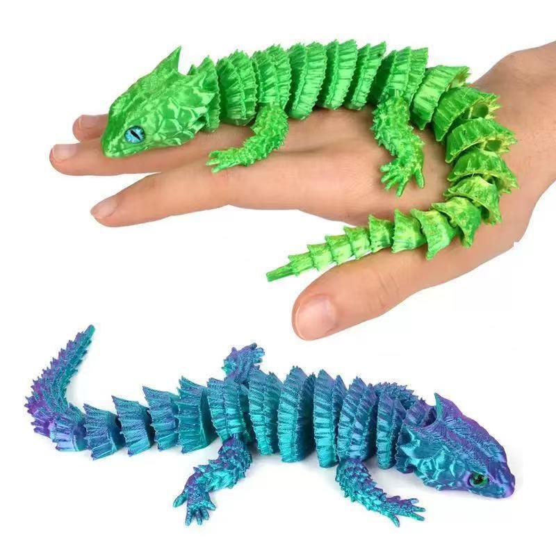 3D Printed Conjoined Lizard St - Aquarium Plant Display ulasan dan harga
