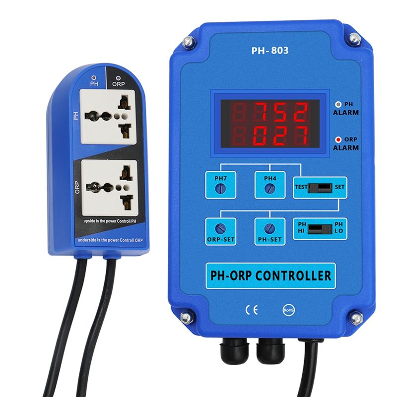T22C Digital 2&1 PH ORP Monito - Planted Aquarium Ph ulasan dan harga