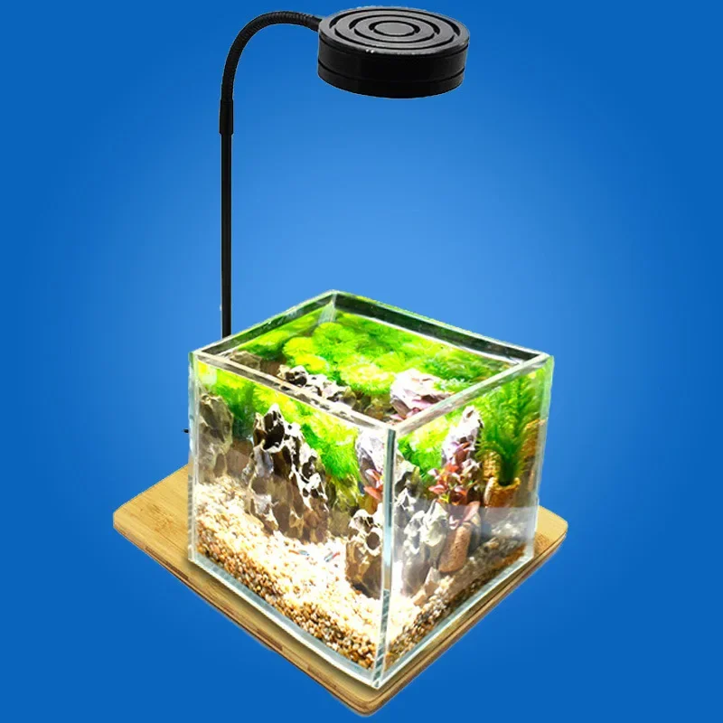 Mini LED Aquarium Light With B - Aquarium Plant Growth Light ulasan dan harga