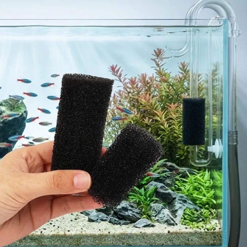 50/5x Pre Filter Sponge Aquari - Aquarium Planted Filter ulasan dan harga