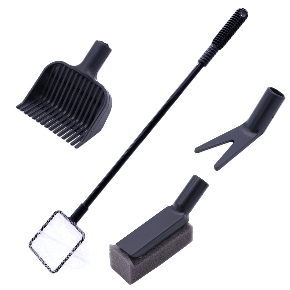 4 in 1 Fish Tank Cleaning Brus - Planted Aquarium Tool Kit ulasan dan harga