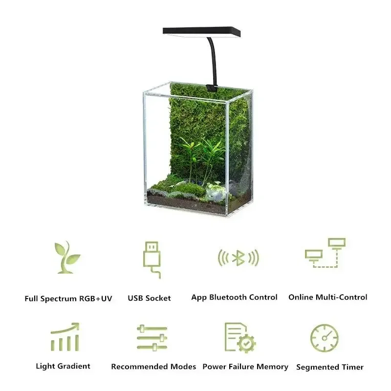 WEEK AQUA Mag Pro USB Nano Aqu - Planted Aquarium Pendant Light ulasan dan harga