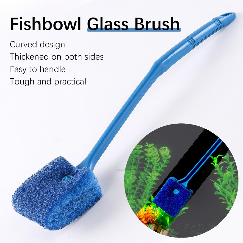 New Aquarium Algae Scraper Dou - Planted Aquarium Cleaning ulasan dan harga