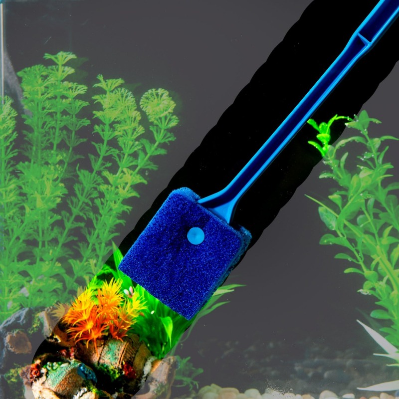 New Aquarium Algae Scraper Dou - Planted Aquarium Cleaning ulasan dan harga