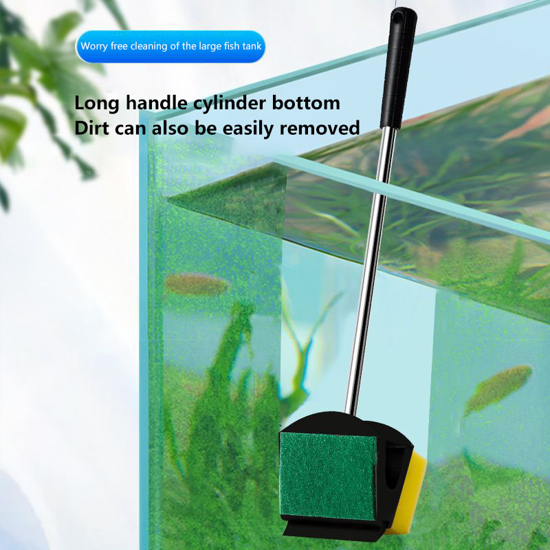 @*Aquarium Fish Tank Glass Pla - Planted Aquarium Algae Remover ulasan dan harga