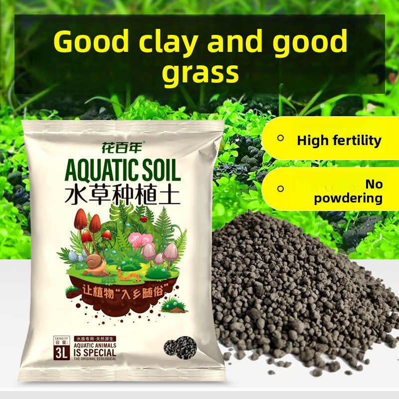Aquarium Soil Substrate - Non- - Aquarium Plant Gravel ulasan dan harga