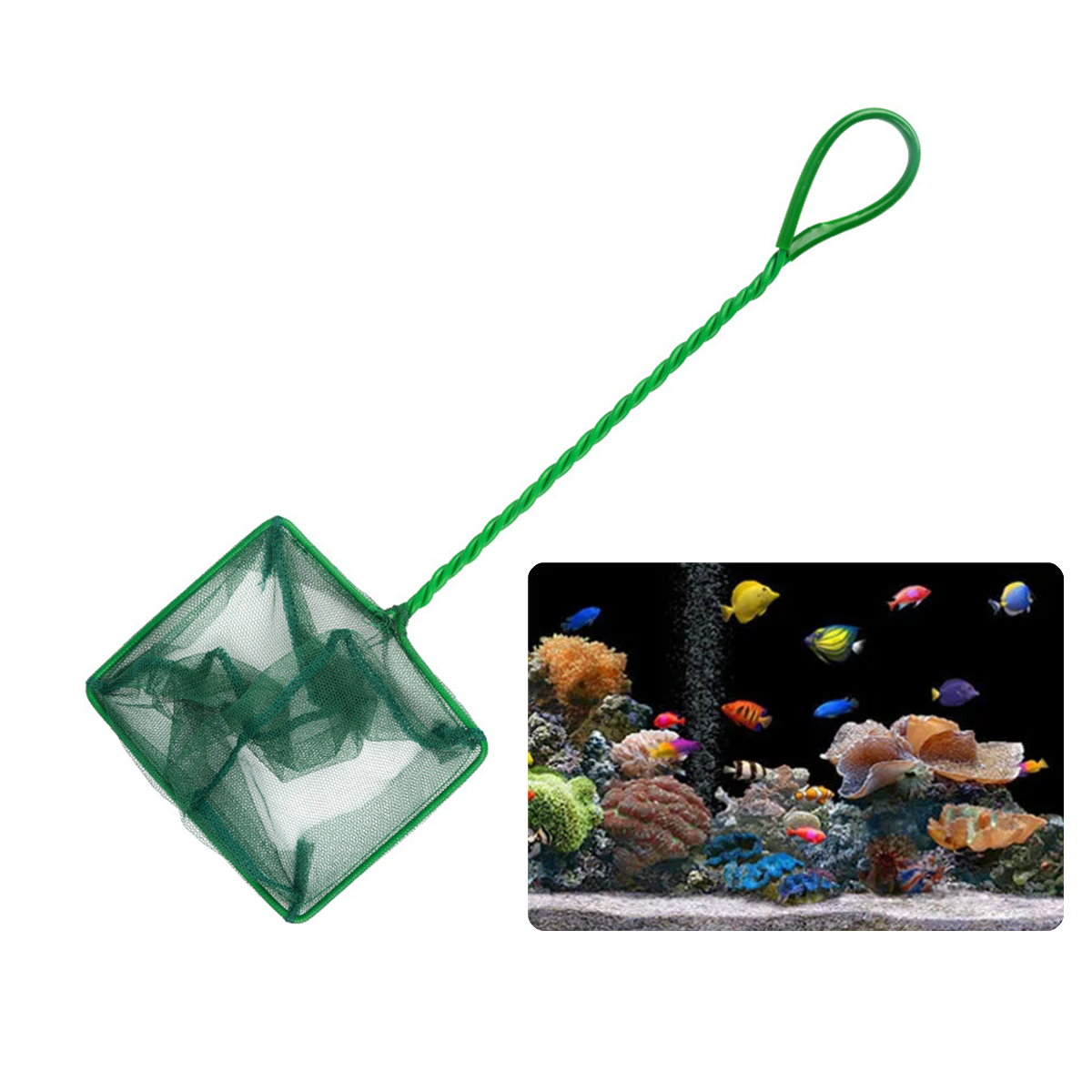 3~10 Inch Portable Nylon Green - Planted Aquarium Cleaning ulasan dan harga