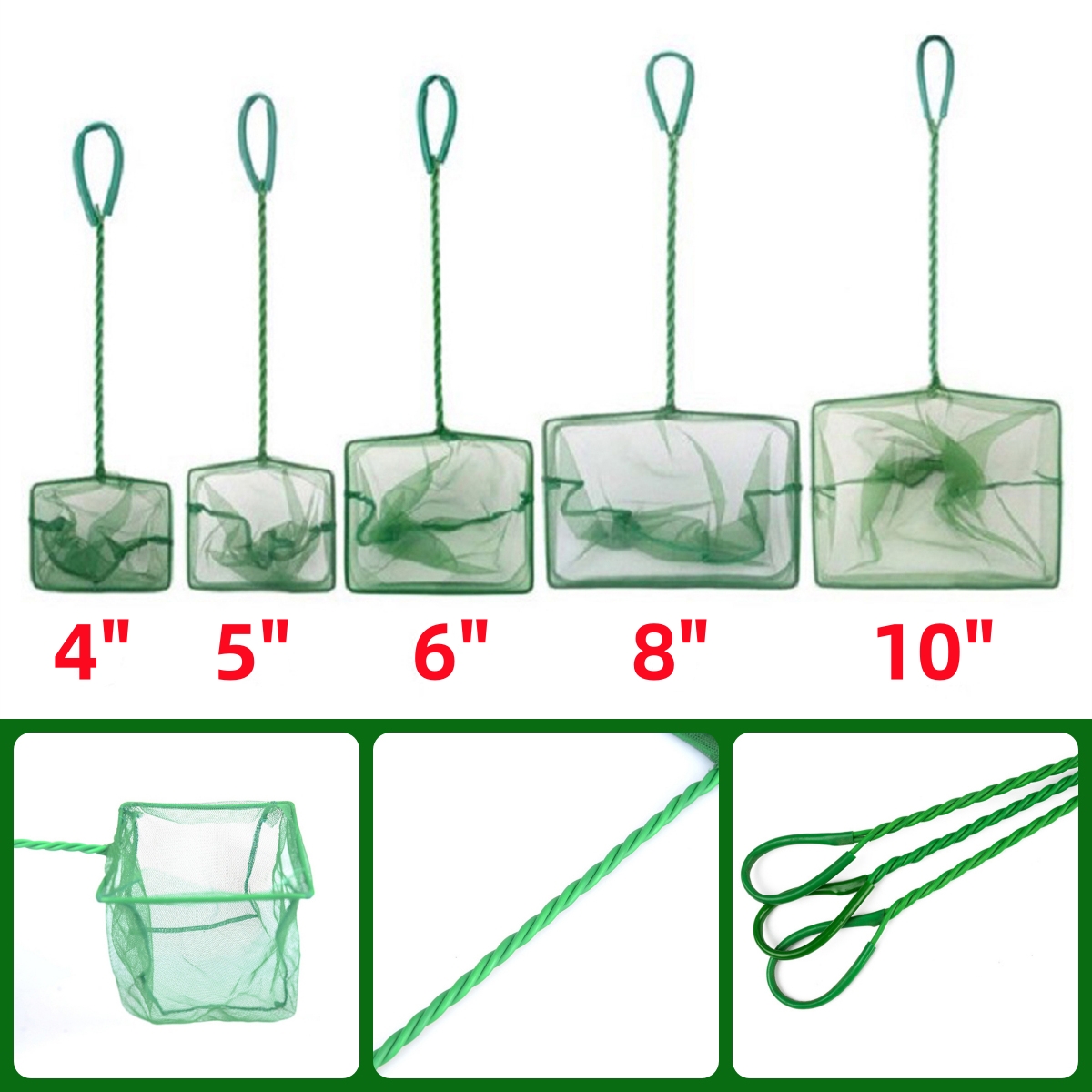 3~10 Inch Portable Nylon Green - Planted Aquarium Cleaning ulasan dan harga