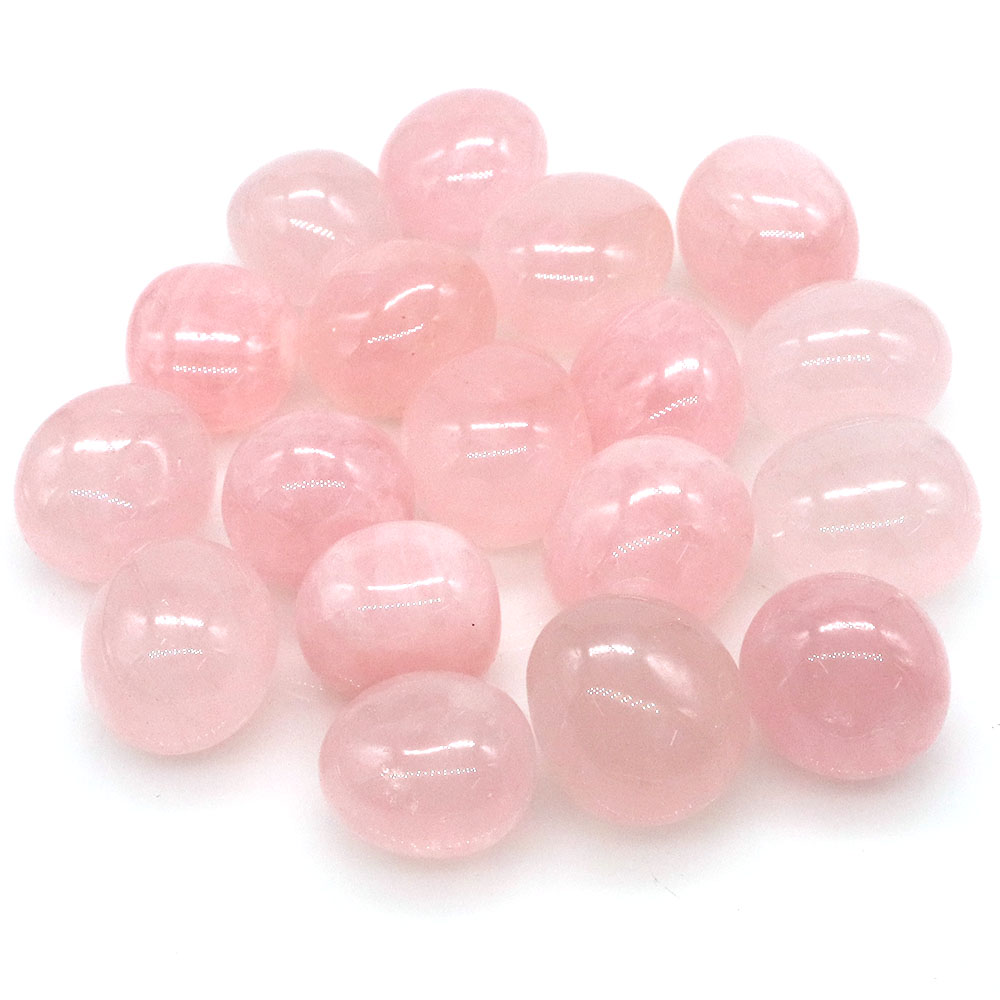 Rose Quartz Tumbled Stone Natu - Aquarium Plant Gravel ulasan dan harga