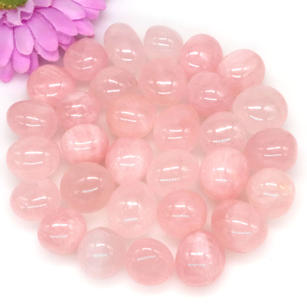 Rose Quartz Tumbled Stone Natu - Aquarium Plant Gravel ulasan dan harga