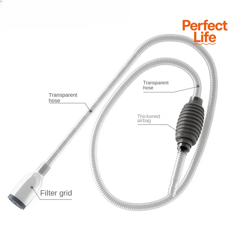 1.5m Aquarium Manual Water Cha - Planted Aquarium Cleaning ulasan dan harga