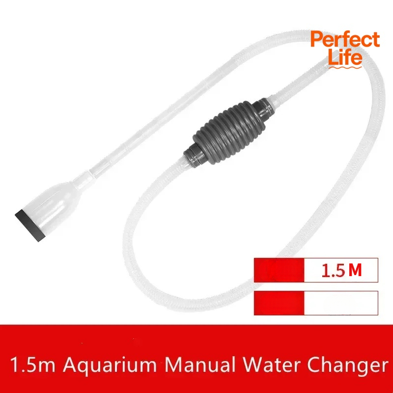 1.5m Aquarium Manual Water Cha - Planted Aquarium Cleaning ulasan dan harga