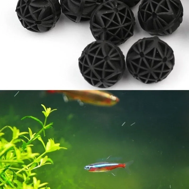 20Pcs 16mm Aquarium Filter Bio - Aquarium Plant Fertilizer ulasan dan harga