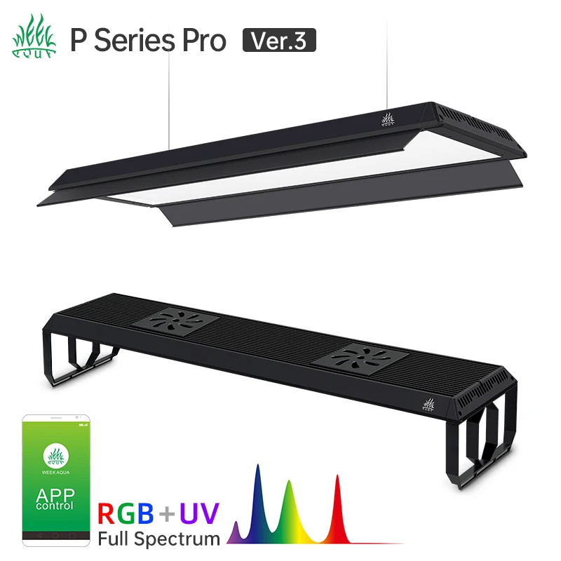 Week Aqua Full Spectrum LED Pa - Aquarium Plant Growth Light ulasan dan harga
