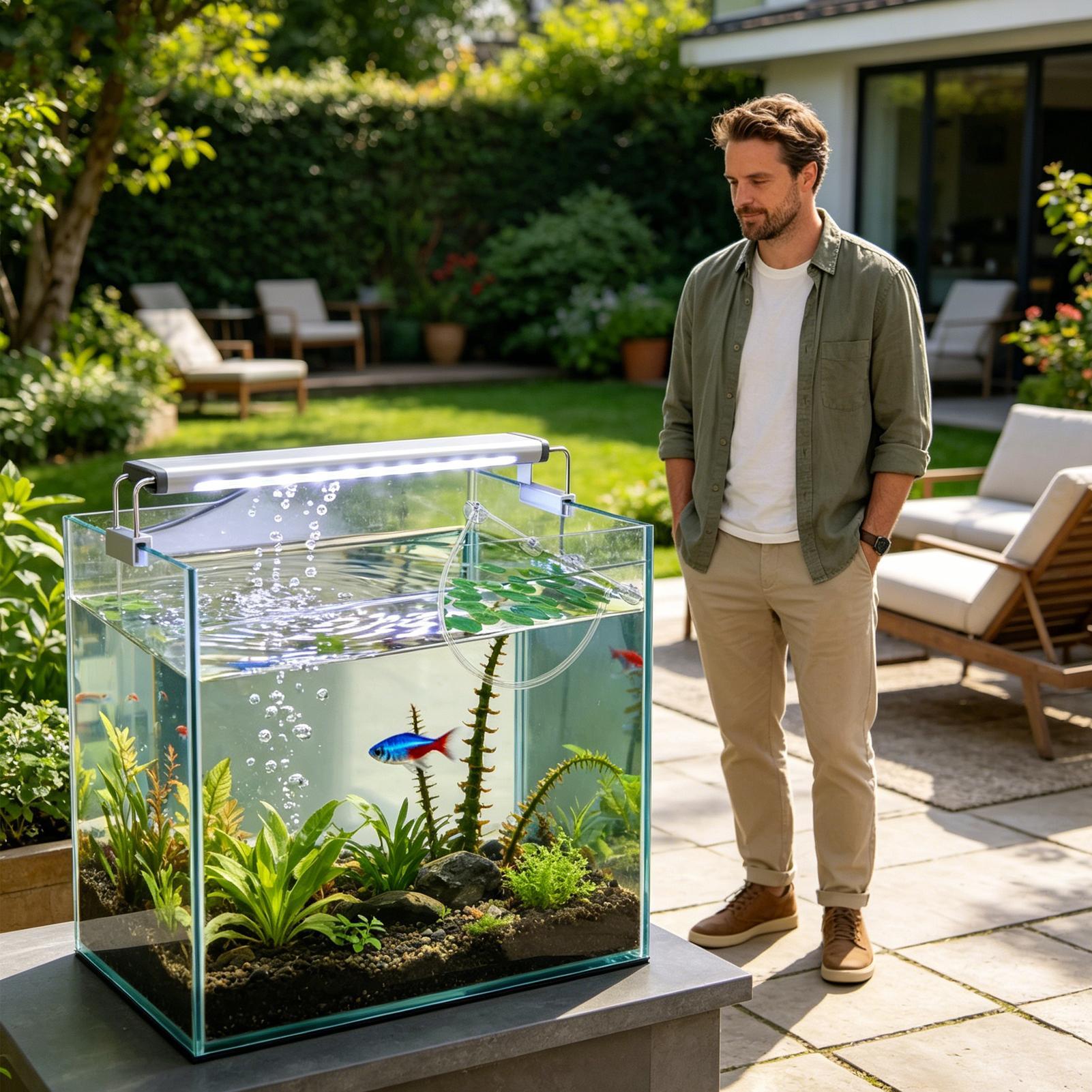 Aquarium Floating Plant Barrie - Planted Aquarium For Betta ulasan dan harga