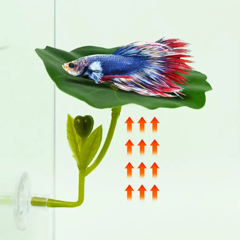 1 Pc For Betta Fish Stress-Red - Planted Aquarium For Betta ulasan dan harga