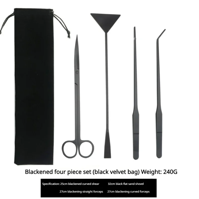 Water Grass Scissors Set Four  - Planted Aquarium Tool Kit ulasan dan harga