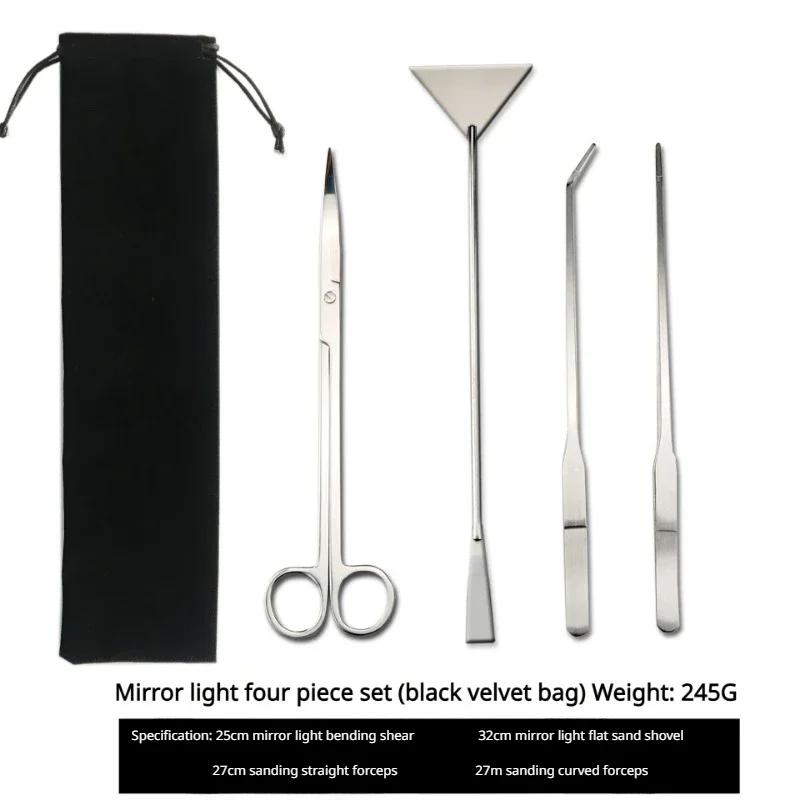 Water Grass Scissors Set Four  - Planted Aquarium Tool Kit ulasan dan harga